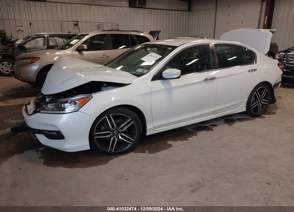 2017 HONDA ACCORD SPORT SE VIN: 1HGCR2F13HA058996