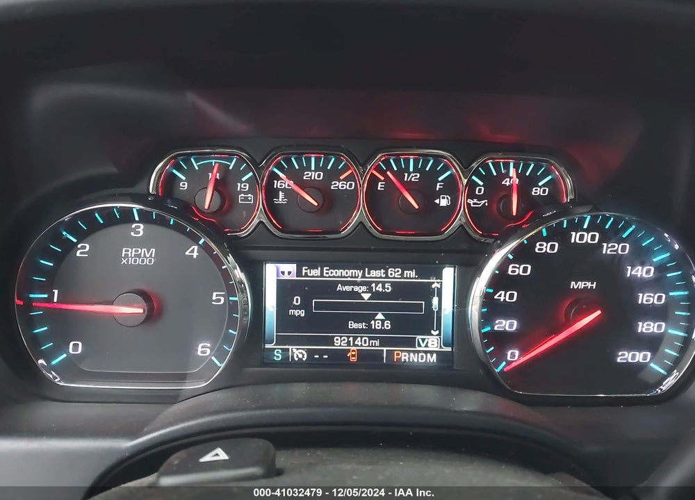 2015 CHEVROLET SILVERADO 1500 1LT/2LT VIN: 3GCUKREC4FG163242