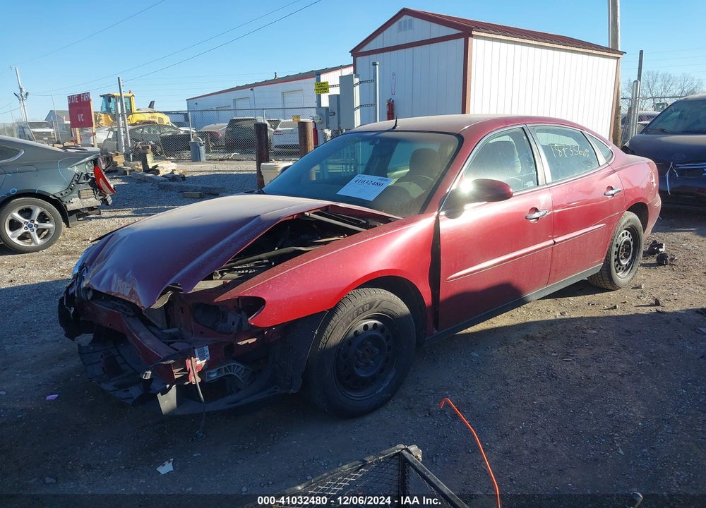 2005 BUICK LACROSSE CX VIN: 2G4WC532251329897