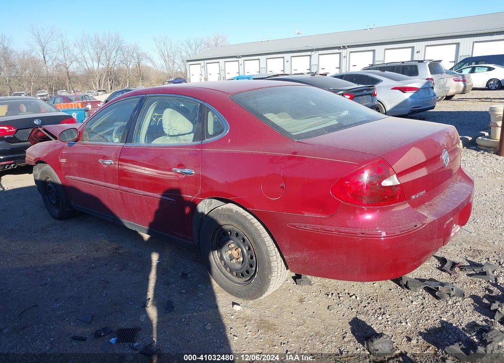 2005 BUICK LACROSSE CX VIN: 2G4WC532251329897