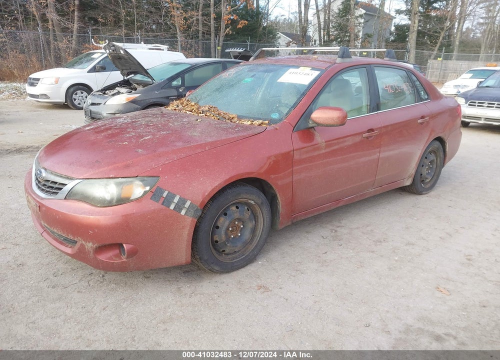 2009 SUBARU IMPREZA 2.5I VIN: JF1GE61629H516712