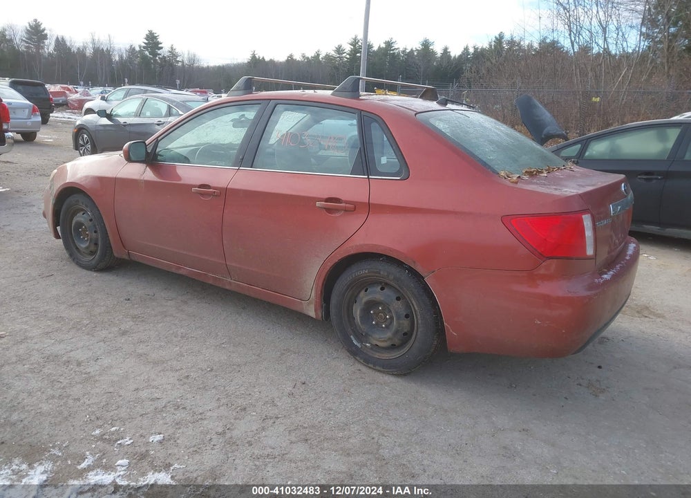 2009 SUBARU IMPREZA 2.5I VIN: JF1GE61629H516712