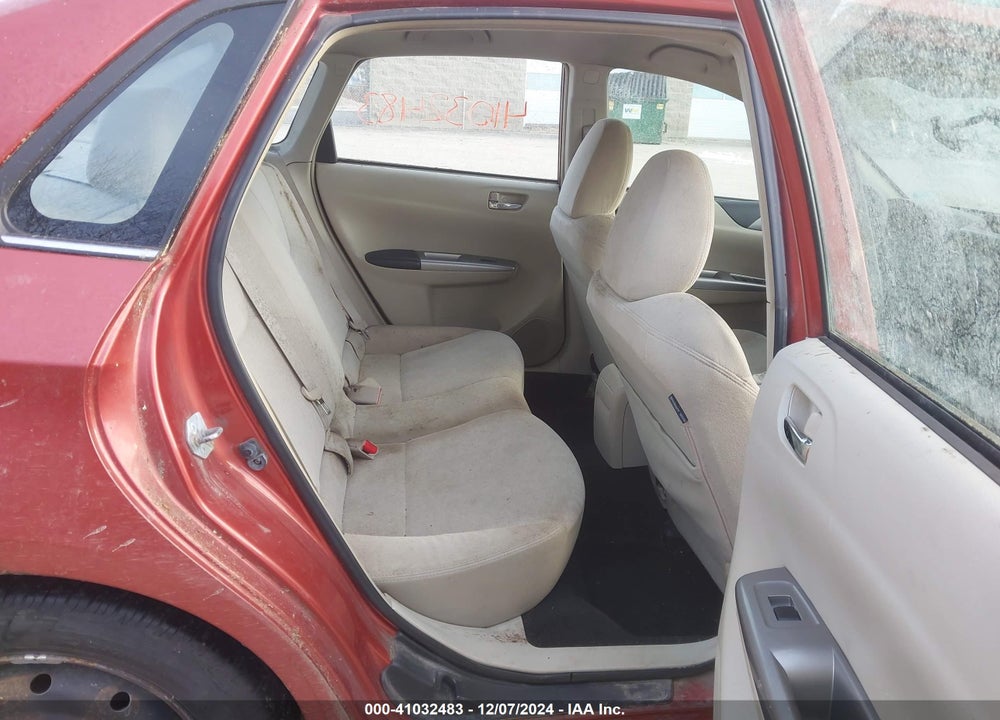 2009 SUBARU IMPREZA 2.5I VIN: JF1GE61629H516712