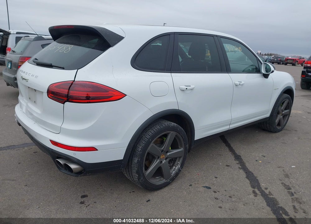 2016 PORSCHE CAYENNE E-HYBRID S VIN: WP1AE2A22GLA60046
