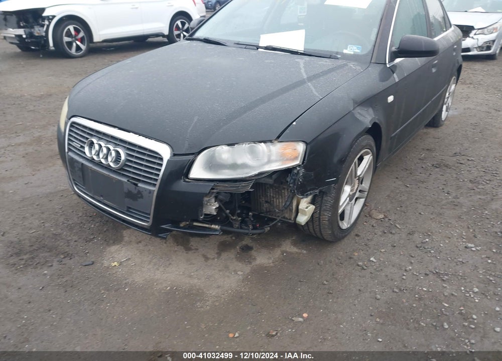 2007 AUDI A4 2.0T VIN: WAUDF78E67A205784