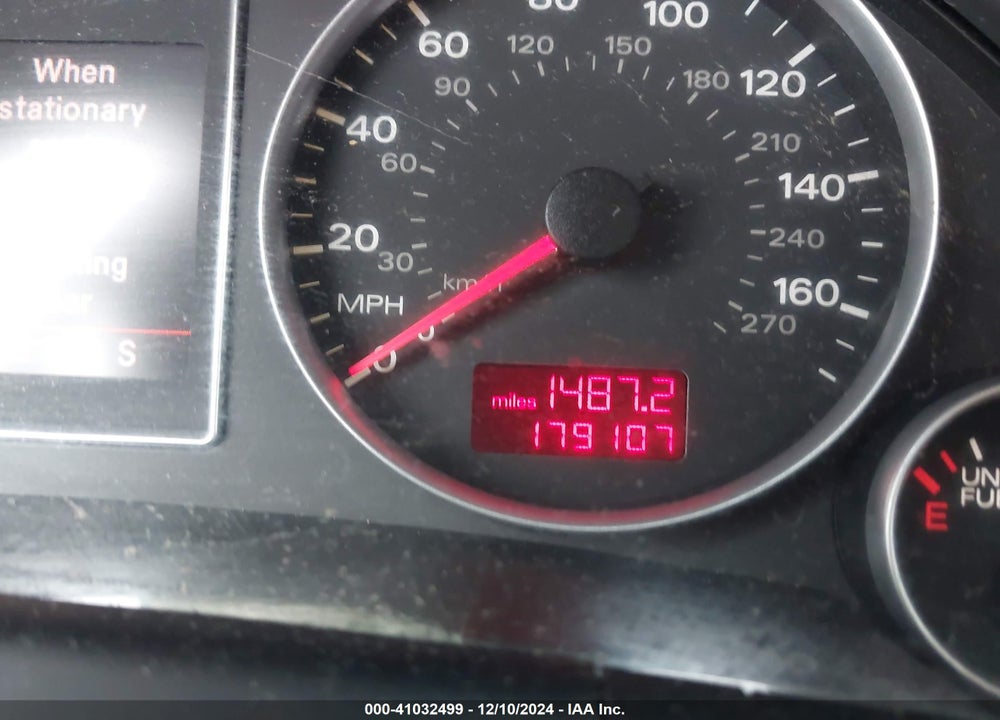 2007 AUDI A4 2.0T VIN: WAUDF78E67A205784