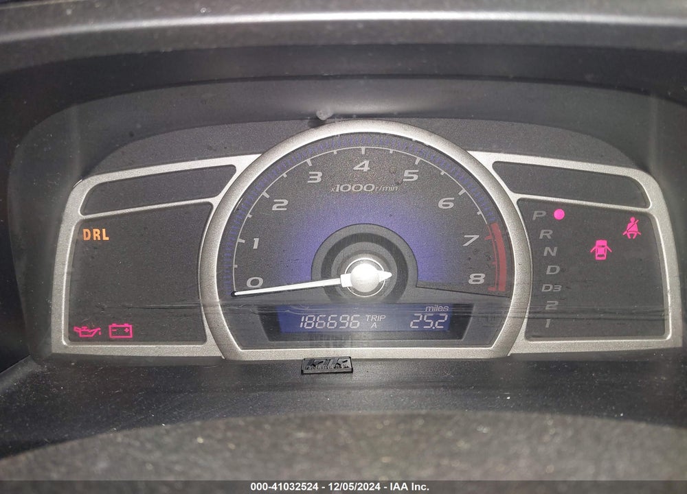 2007 HONDA CIVIC VIN: 1HGFA16857L093425
