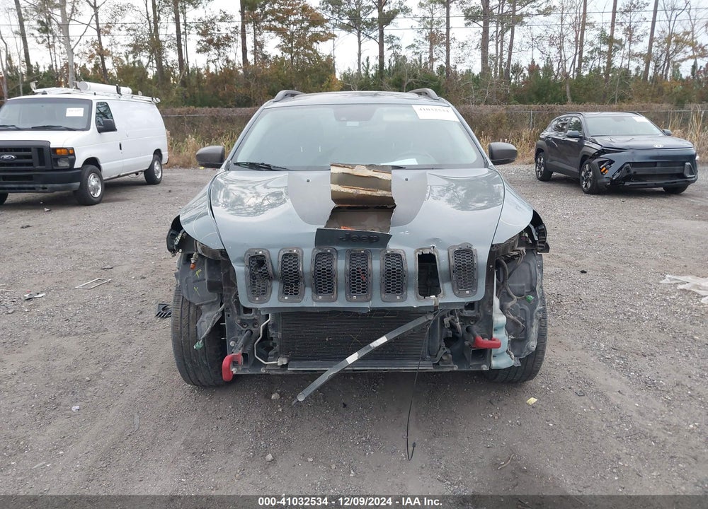 2015 JEEP CHEROKEE TRAILHAWK VIN: 1C4PJMBB0FW615848
