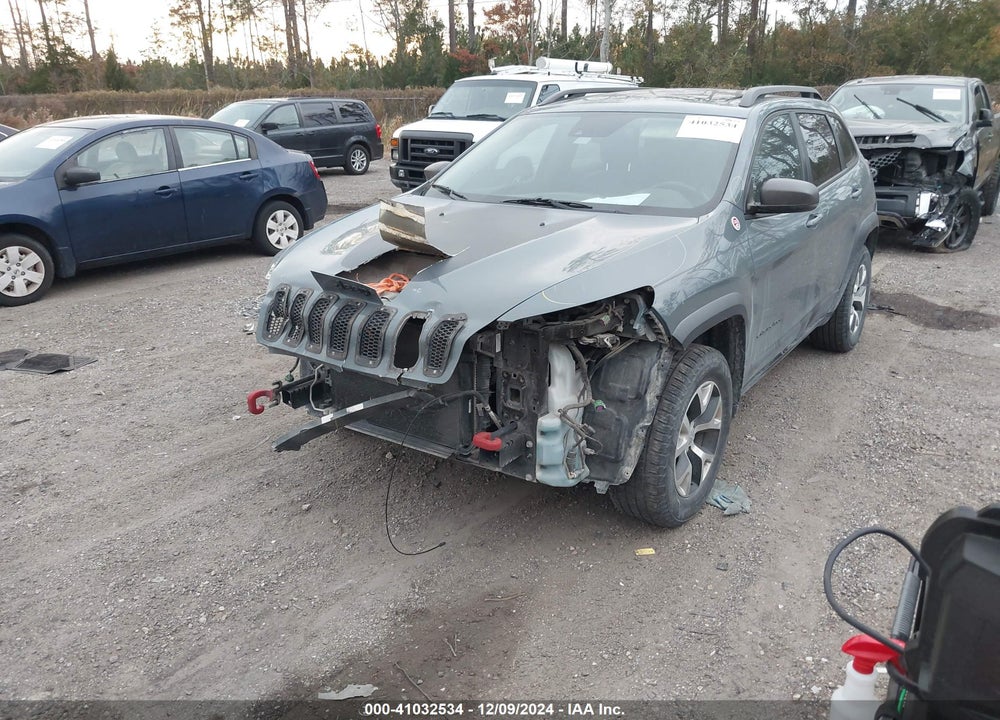 2015 JEEP CHEROKEE TRAILHAWK VIN: 1C4PJMBB0FW615848