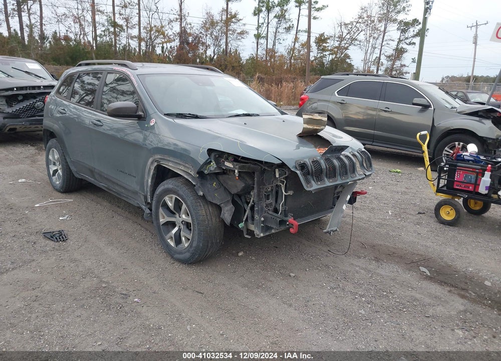 2015 JEEP CHEROKEE TRAILHAWK VIN: 1C4PJMBB0FW615848