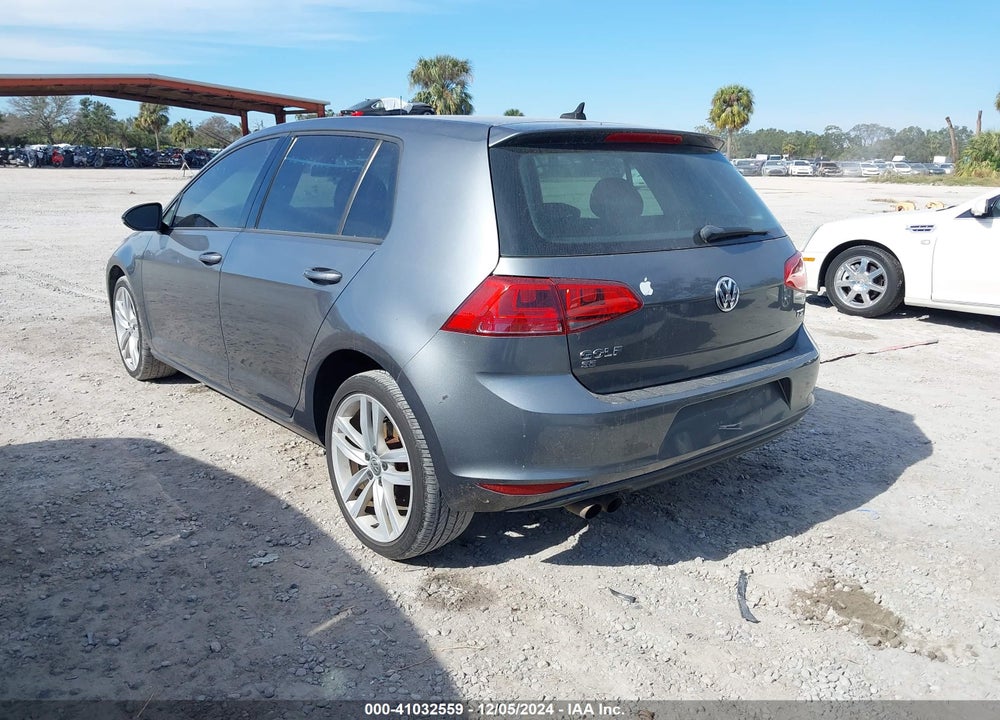 2017 VOLKSWAGEN GOLF TSI S 4-DOOR/TSI SE 4-DOOR/TSI SEL 4-DOOR/TSI WOLFSBURG EDITION 4-DOOR VIN: 3VW217AU3HM072588