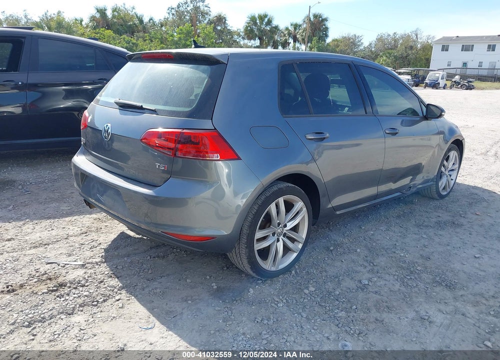 2017 VOLKSWAGEN GOLF TSI S 4-DOOR/TSI SE 4-DOOR/TSI SEL 4-DOOR/TSI WOLFSBURG EDITION 4-DOOR VIN: 3VW217AU3HM072588