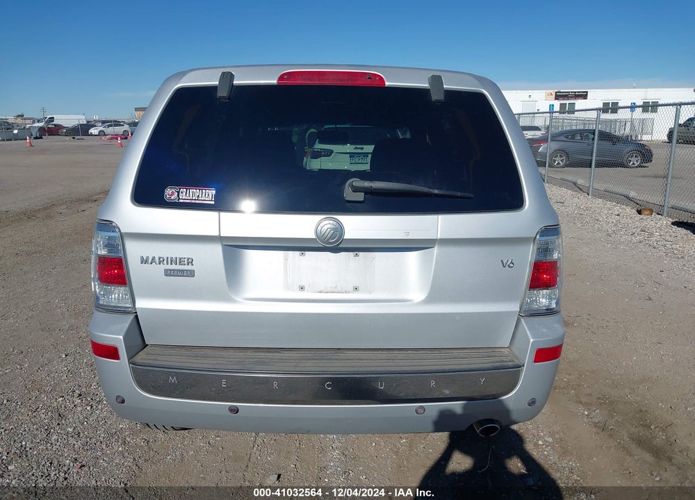 2008 MERCURY MARINER PREMIER VIN: 4M2CU87188KJ36126