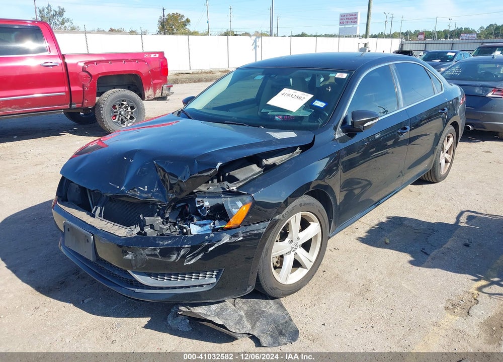 2012 VOLKSWAGEN PASSAT 2.5L SE VIN: 1VWBP7A34CC065455