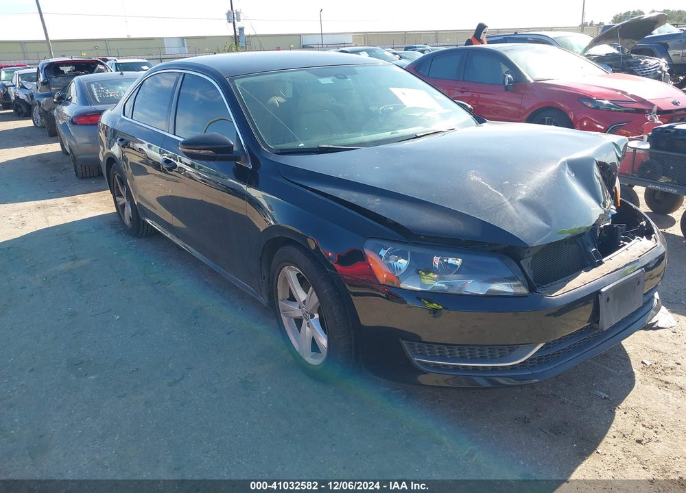2012 VOLKSWAGEN PASSAT 2.5L SE VIN: 1VWBP7A34CC065455