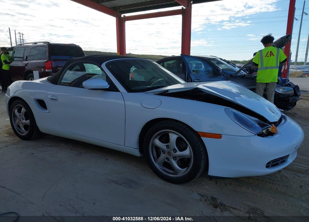 1997 PORSCHE BOXSTER VIN: WP0CA2985VS624354