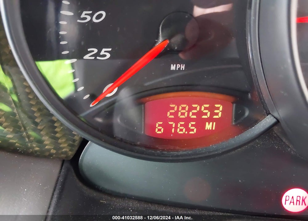 1997 PORSCHE BOXSTER VIN: WP0CA2985VS624354
