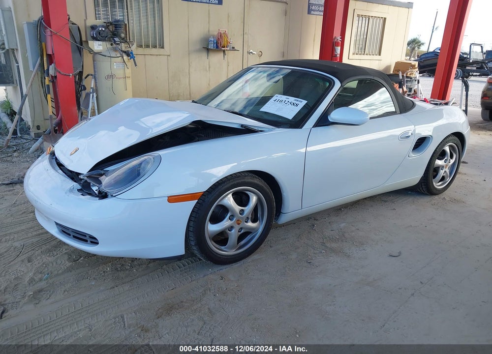 1997 PORSCHE BOXSTER VIN: WP0CA2985VS624354