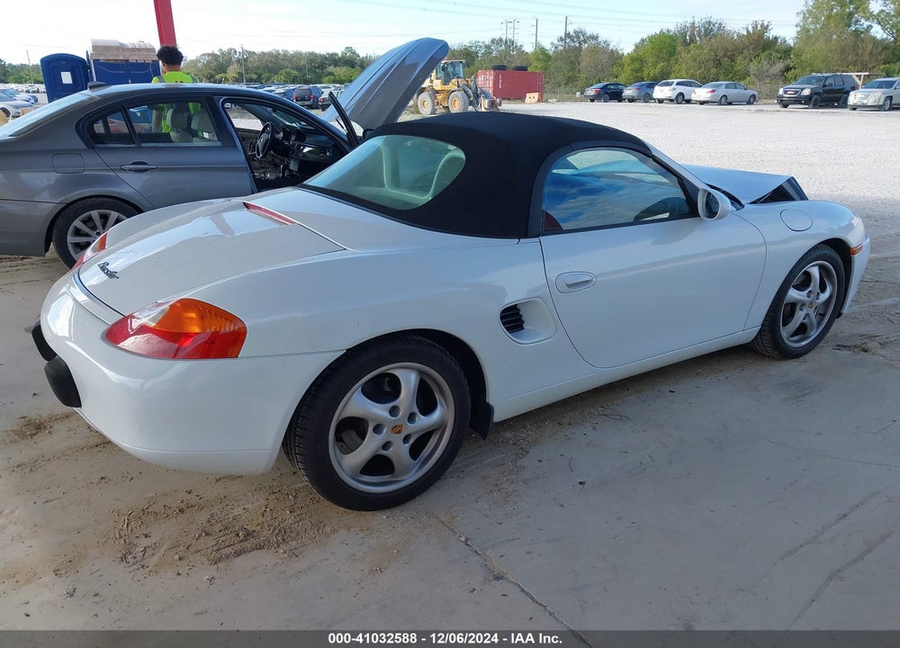 1997 PORSCHE BOXSTER VIN: WP0CA2985VS624354