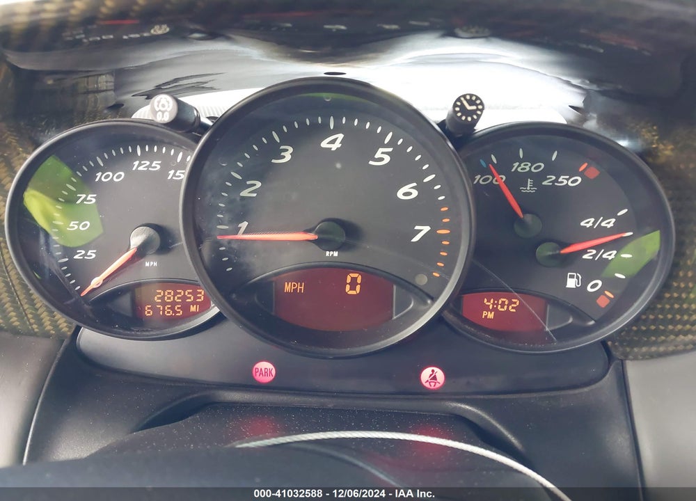1997 PORSCHE BOXSTER VIN: WP0CA2985VS624354