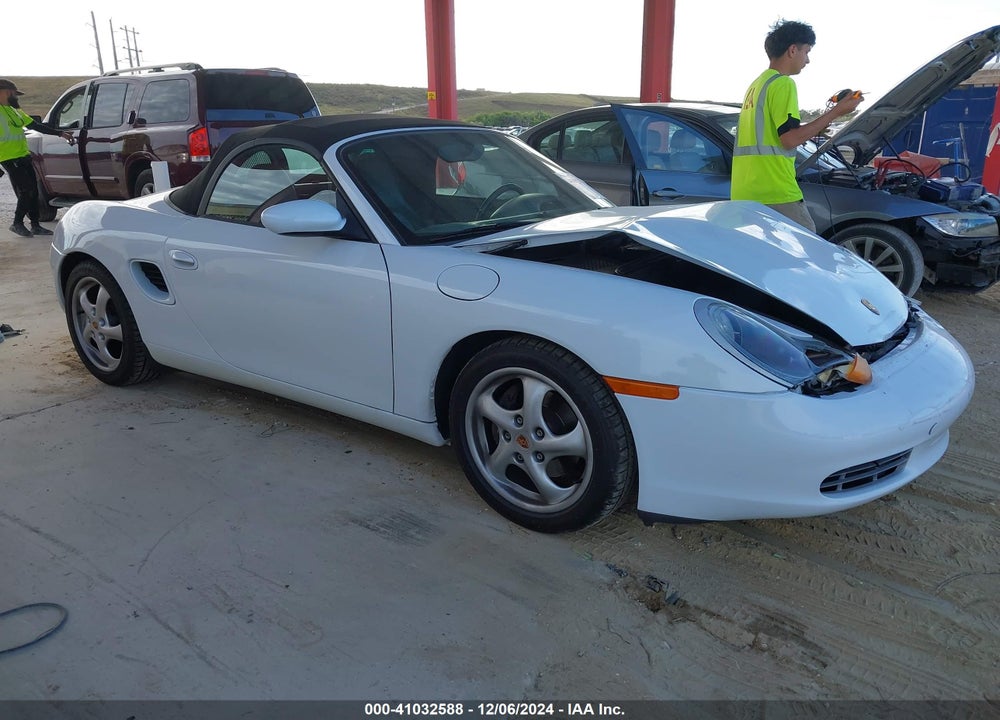 1997 PORSCHE BOXSTER VIN: WP0CA2985VS624354