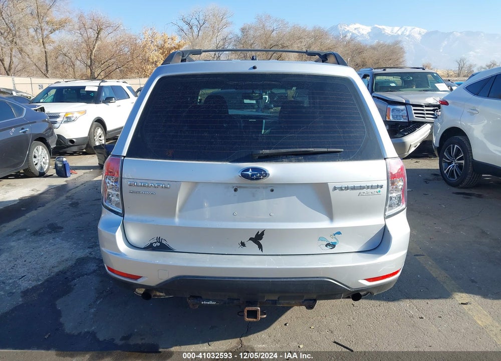2011 SUBARU FORESTER 2.5X VIN: JF2SHABC2BH713311