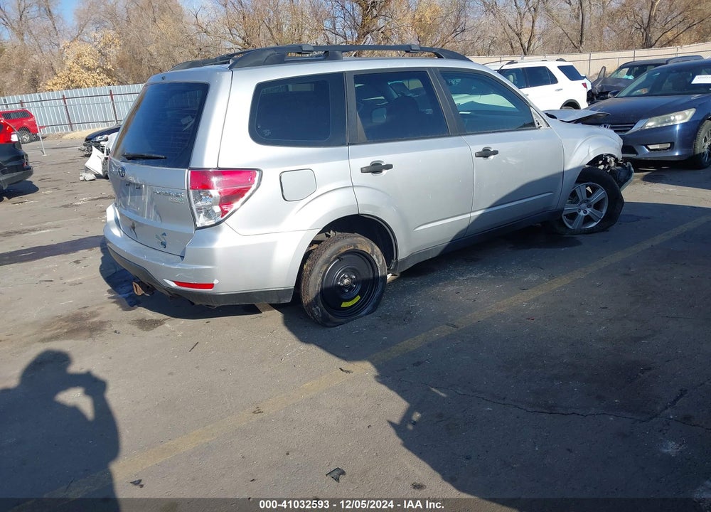2011 SUBARU FORESTER 2.5X VIN: JF2SHABC2BH713311