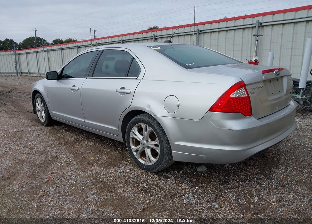 2012 FORD FUSION SE VIN: 3FAHP0HA0CR121715