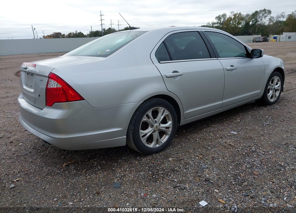 2012 FORD FUSION SE VIN: 3FAHP0HA0CR121715