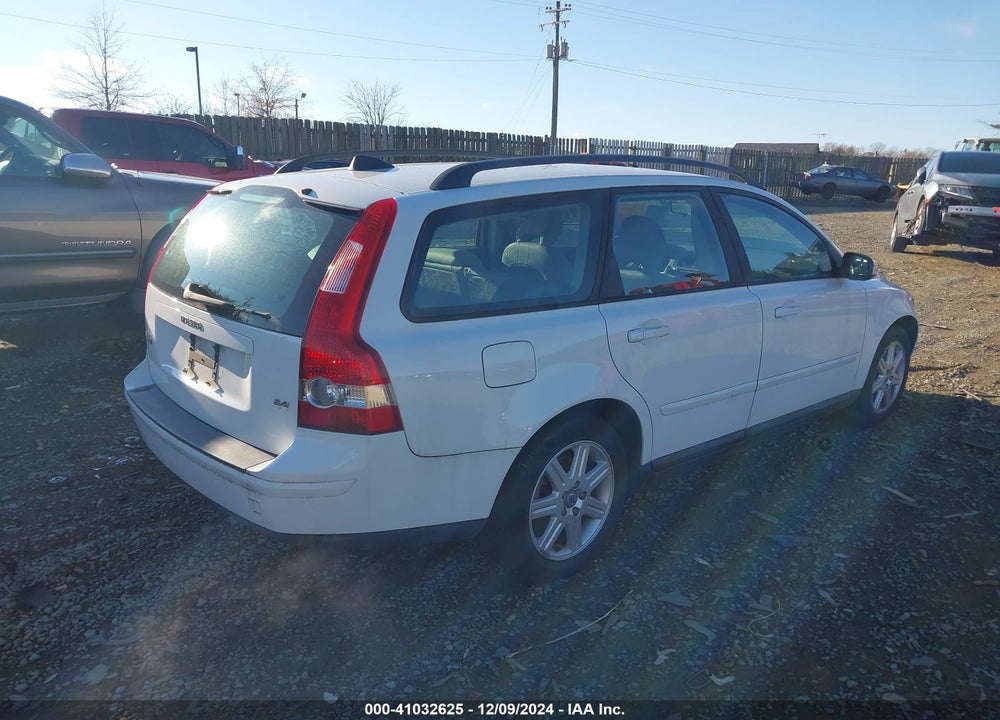 2007 VOLVO V50 2.4I VIN: YV1MW382X72295284