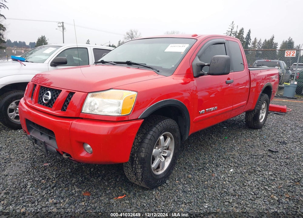 2010 NISSAN TITAN PRO-4X VIN: 1N6AA0CC7AN315273