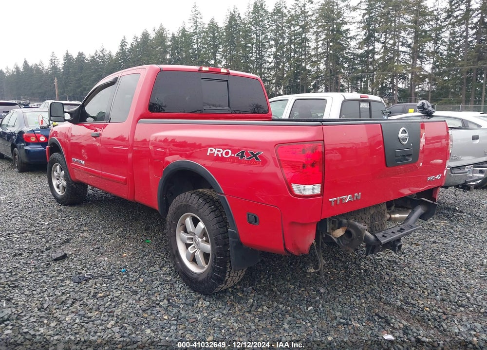 2010 NISSAN TITAN PRO-4X VIN: 1N6AA0CC7AN315273
