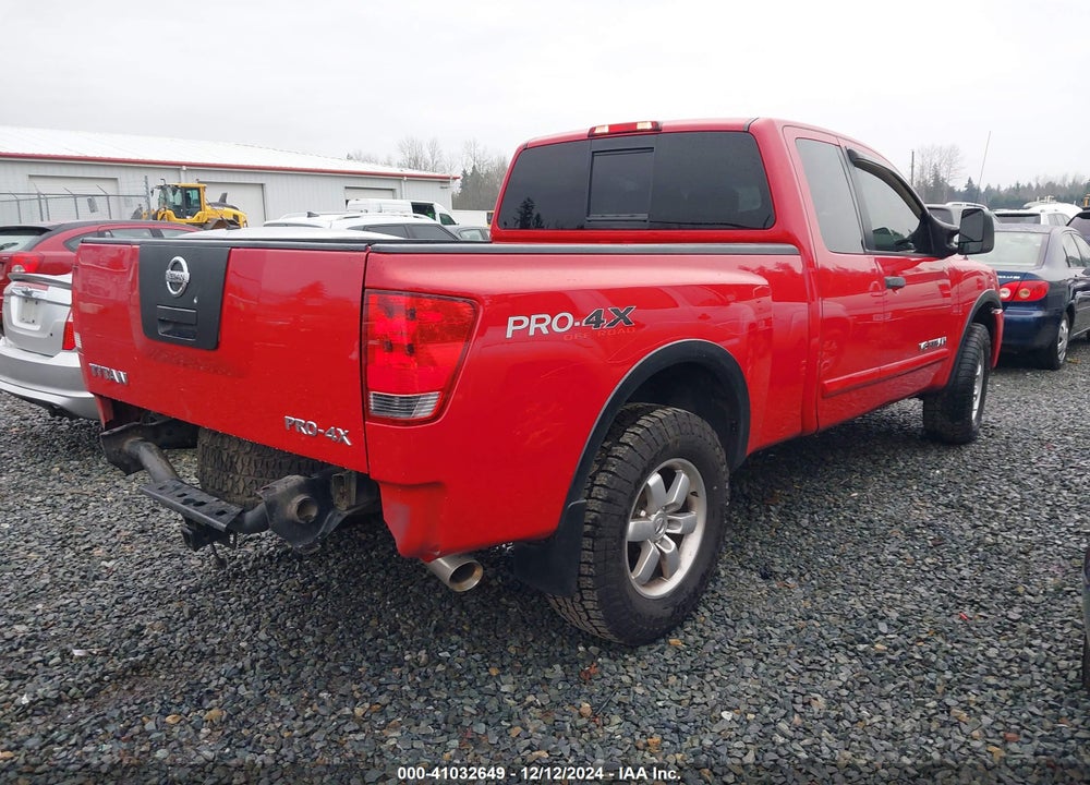 2010 NISSAN TITAN PRO-4X VIN: 1N6AA0CC7AN315273