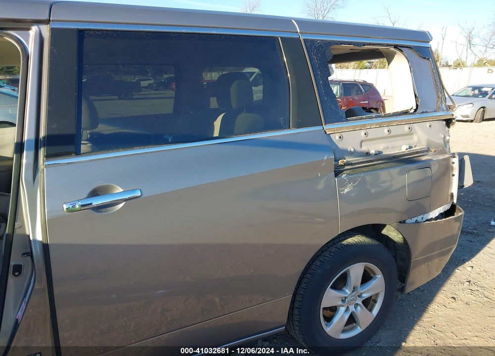 2011 NISSAN QUEST SV VIN: JN8AE2KP9B9005471