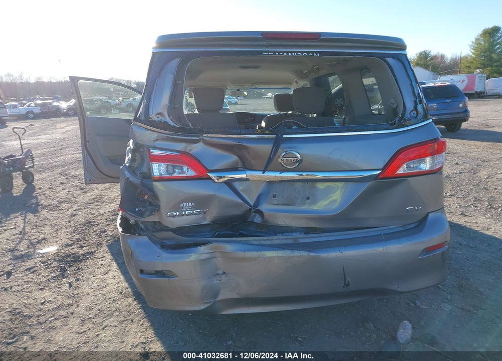 2011 NISSAN QUEST SV VIN: JN8AE2KP9B9005471