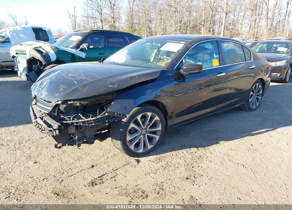 2015 HONDA ACCORD SPORT VIN: 1HGCR2F53FA074308