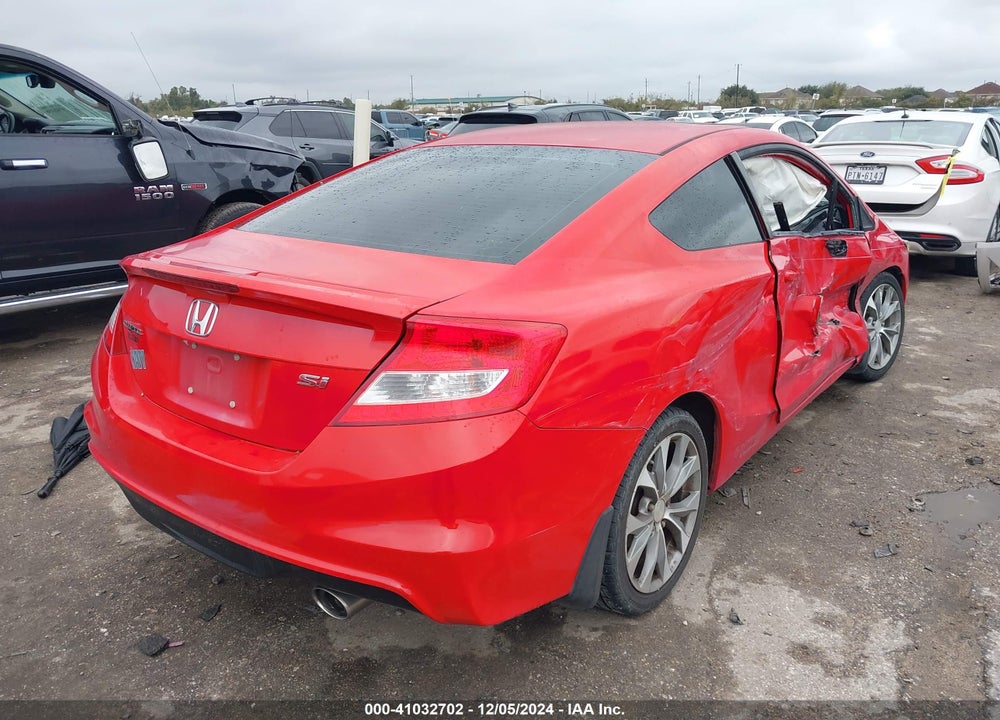 2012 HONDA CIVIC SI VIN: 2HGFG4A52CH706959