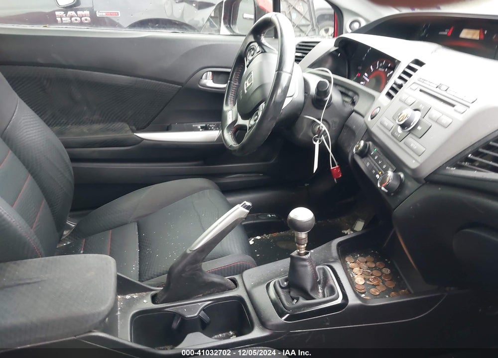 2012 HONDA CIVIC SI VIN: 2HGFG4A52CH706959