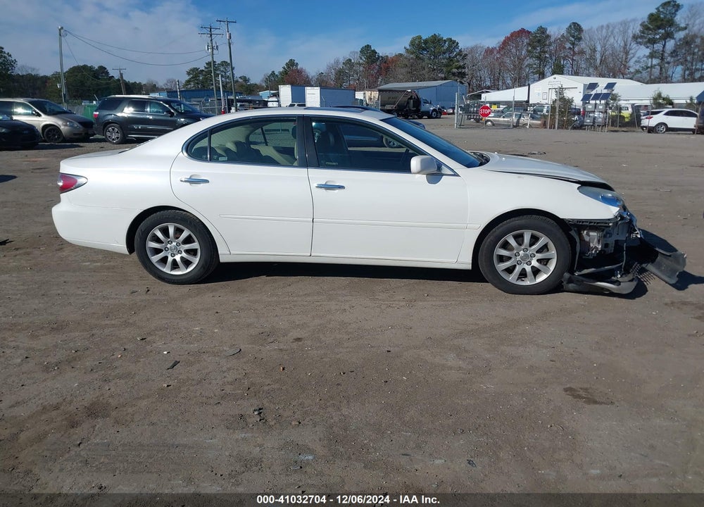 2004 LEXUS ES 330 VIN: JTHBA30G645026937