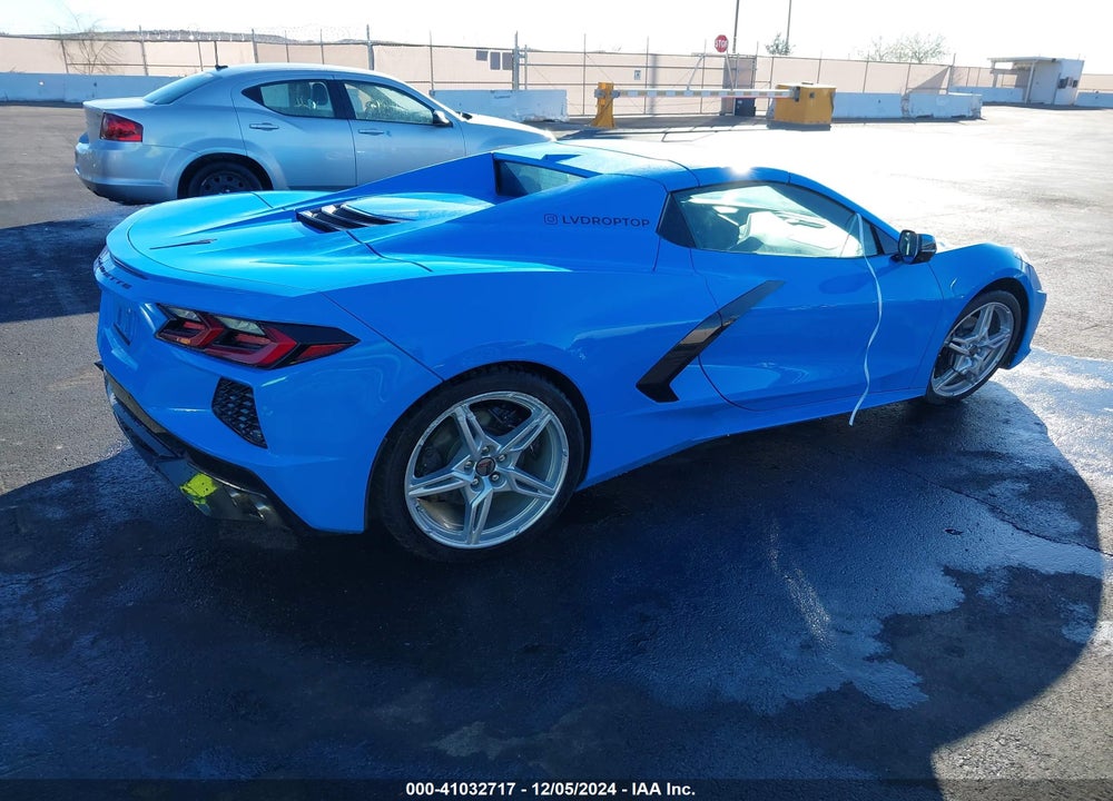 2022 CHEVROLET CORVETTE STINGRAY RWD 1LT VIN: 1G1YA3D47N5106382