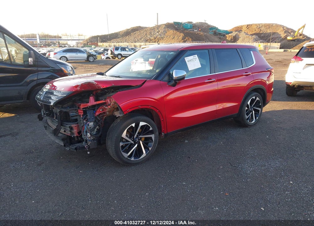 2022 MITSUBISHI OUTLANDER VIN: JA4J4UA87NZ030792