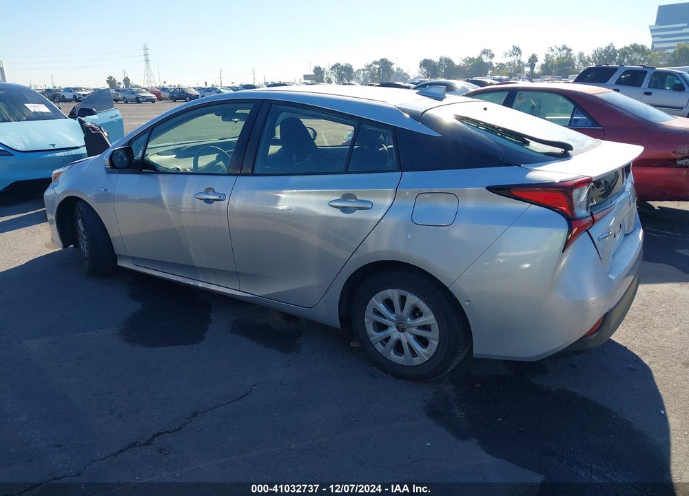 2021 TOYOTA PRIUS LE VIN: JTDKAMFUXM3132243