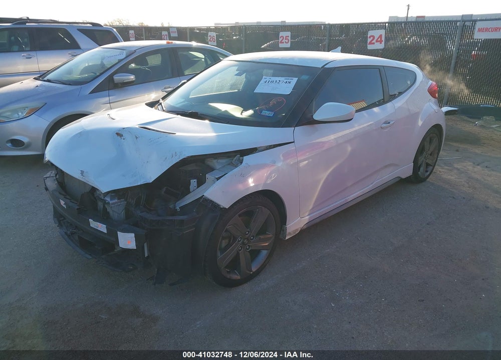 2015 HYUNDAI VELOSTER TURBO R-SPEC VIN: KMHTC6AE0FU239322