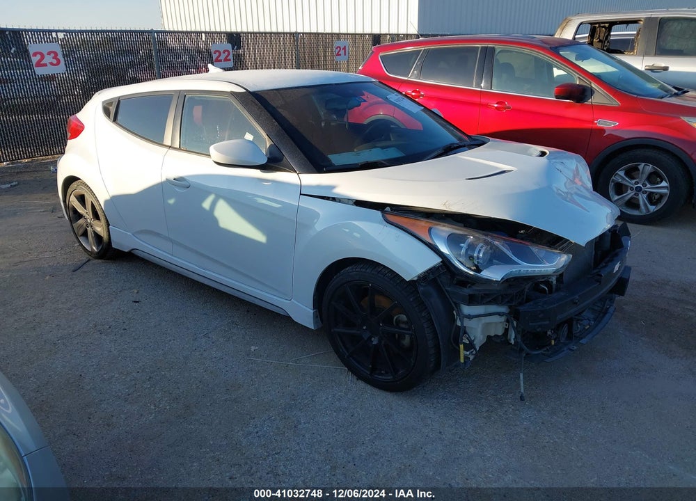 2015 HYUNDAI VELOSTER TURBO R-SPEC VIN: KMHTC6AE0FU239322