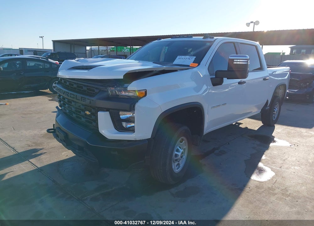 2022 CHEVROLET SILVERADO 2500HD 2WD  STANDARD BED WT VIN: 2GC4WLE73N1234040