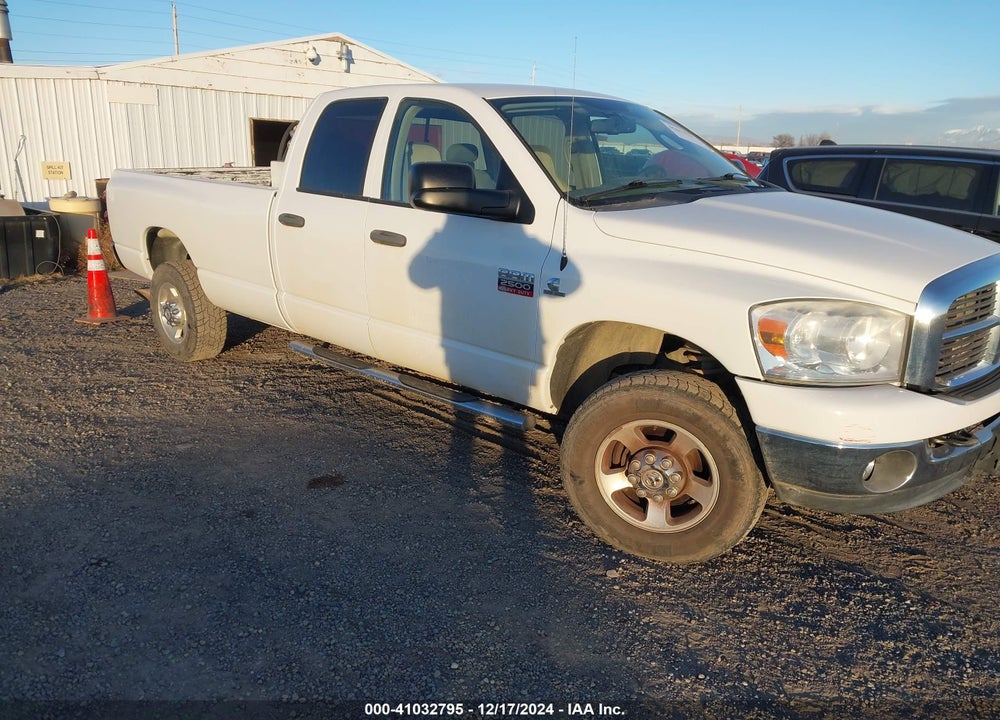 2008 DODGE RAM 2500 SLT VIN: 3D7KS28A78G131676