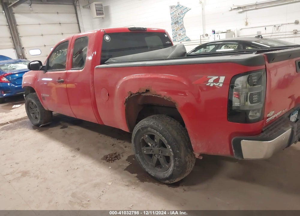 2007 GMC SIERRA 1500 SLE1 VIN: 2GTEK19J471678413