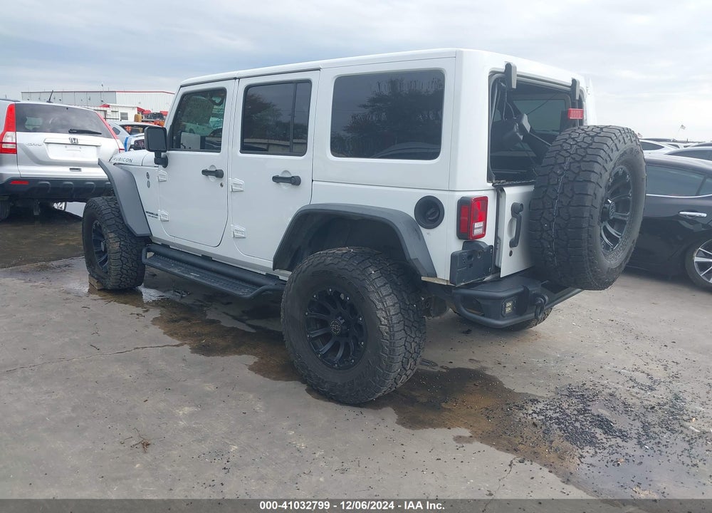2016 JEEP WRANGLER UNLIMITED RUBICON VIN: 1C4BJWFG1GL206904