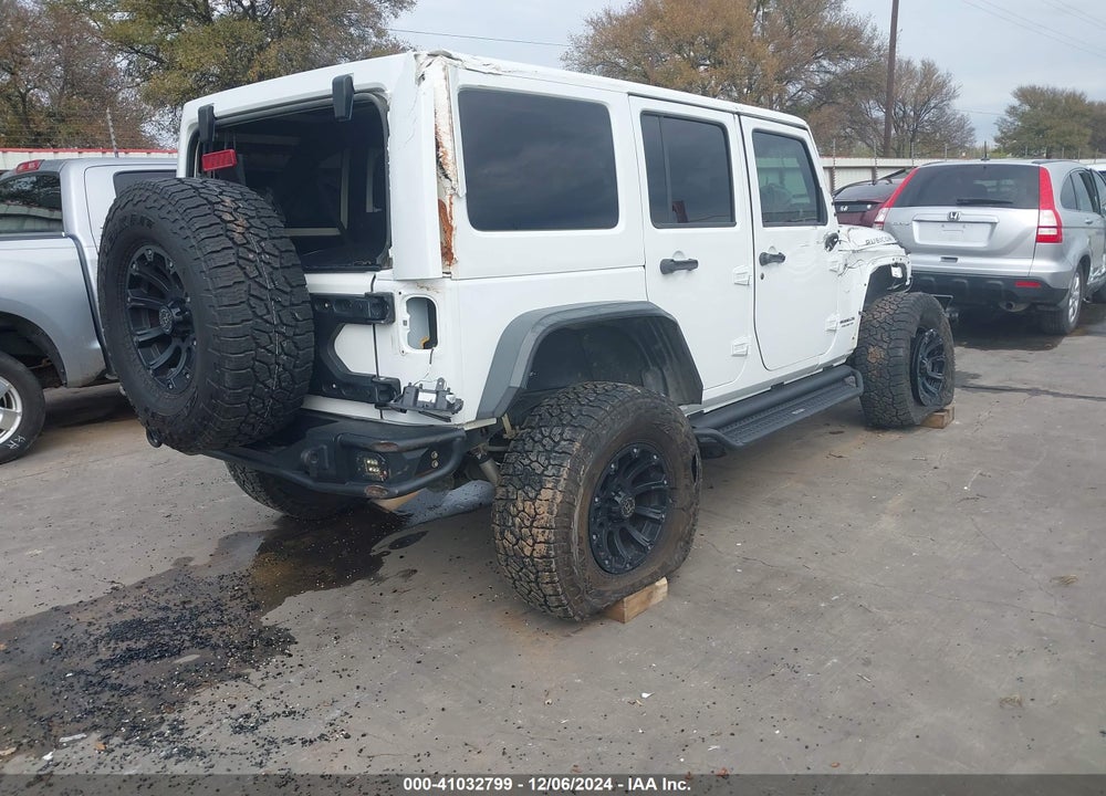 2016 JEEP WRANGLER UNLIMITED RUBICON VIN: 1C4BJWFG1GL206904