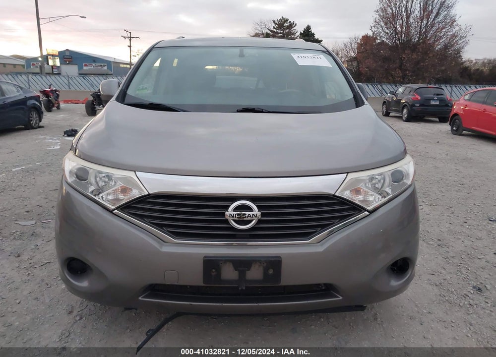 2012 NISSAN QUEST S VIN: JN8AE2KP6C9044956